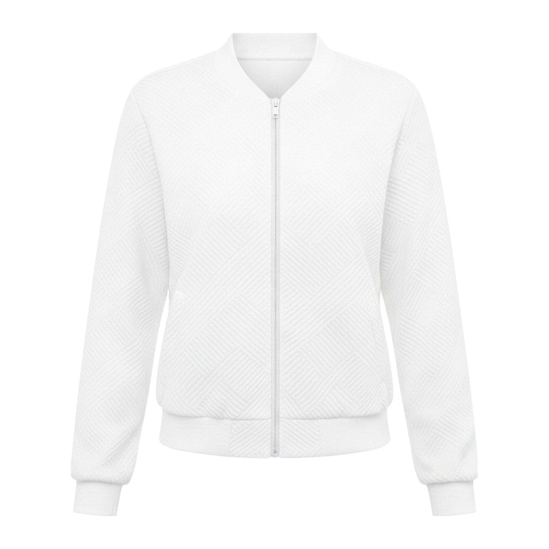 Suze – Bomberjacke mit geometrischem Muster - Luftfreiheit