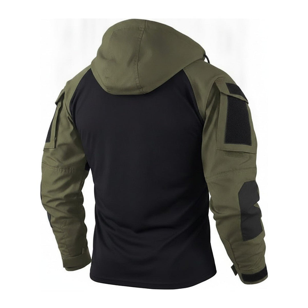 Taktische – Zip-Hoodies mit Camouflage - Luftfreiheit