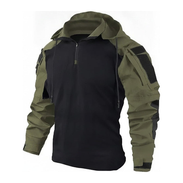 Taktische – Zip-Hoodies mit Camouflage - Luftfreiheit