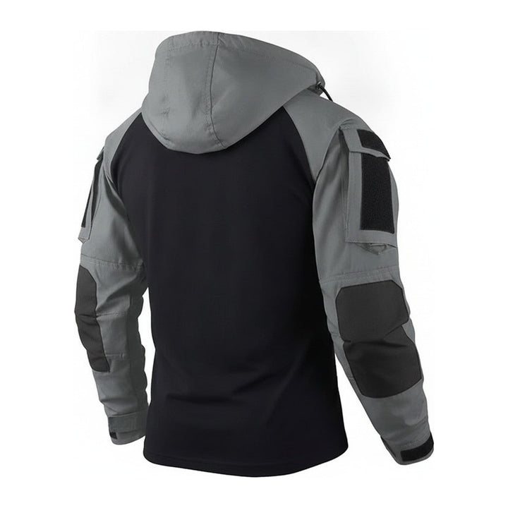 Taktische – Zip-Hoodies mit Camouflage - Luftfreiheit