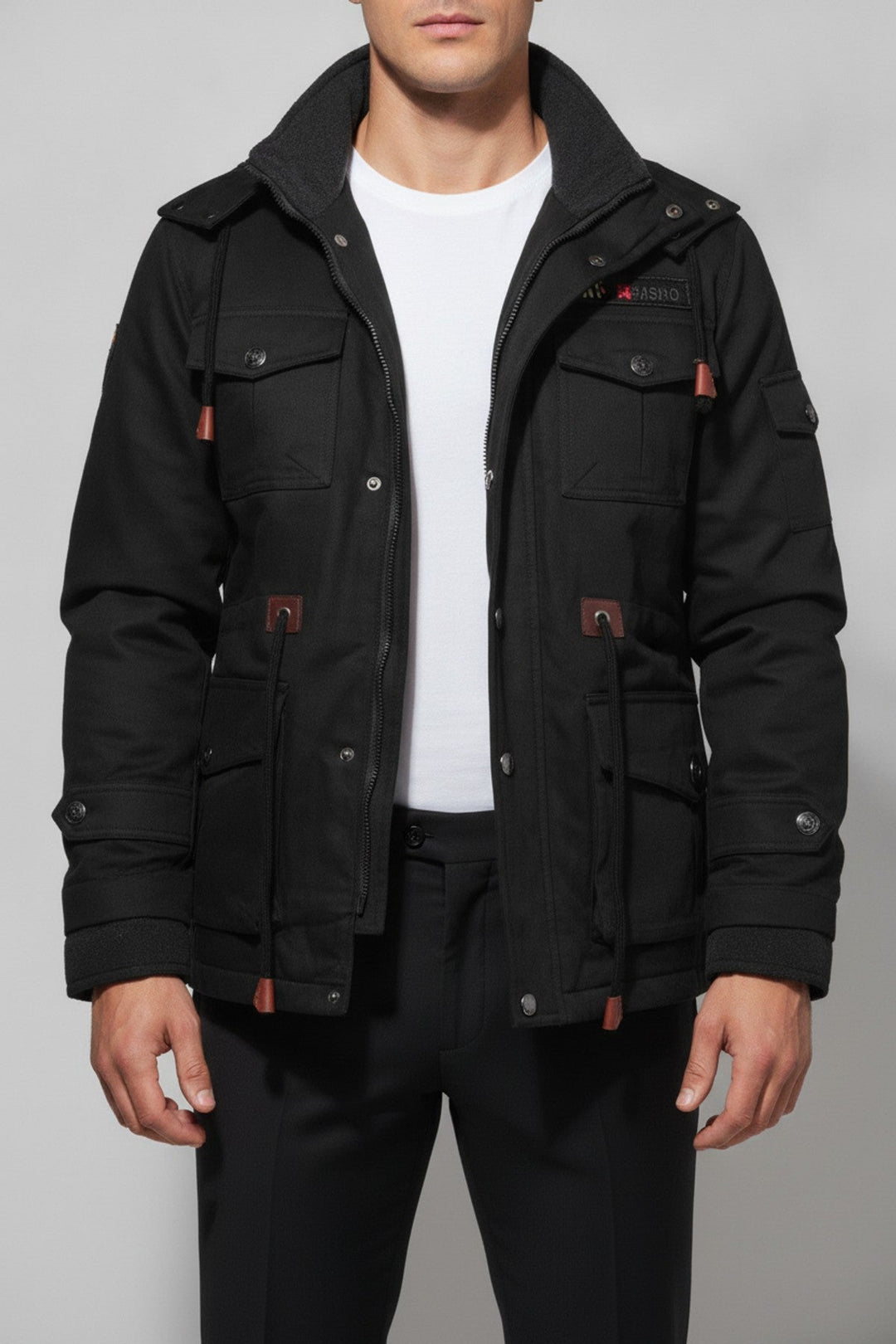 Tark – Jacke im Military-Stil mit Kapuze - Luftfreiheit