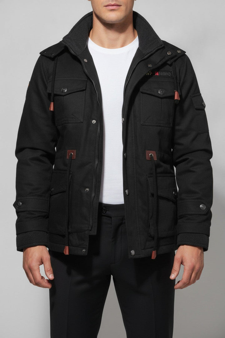 Tark – Jacke im Military-Stil mit Kapuze - Luftfreiheit