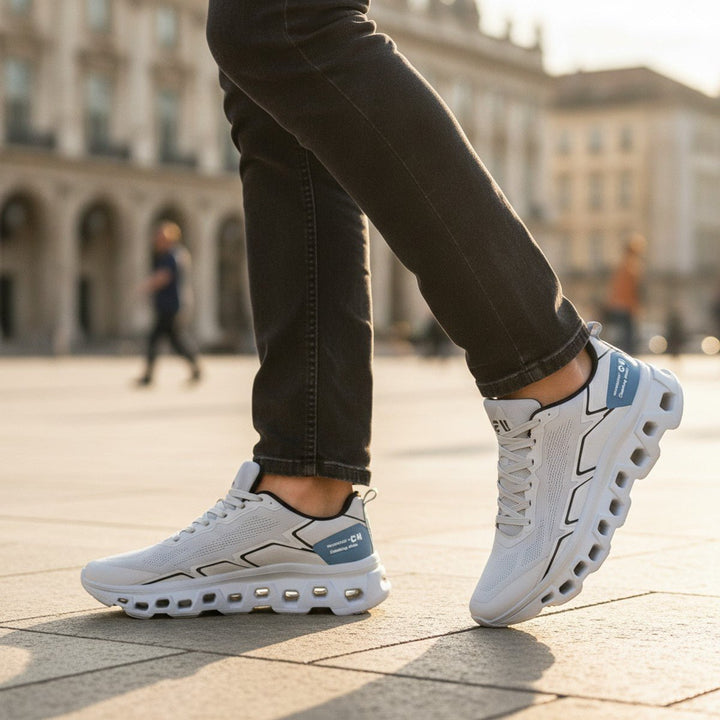 Welle – Bequeme Sneaker mit breiter Zehenbox - Luftfreiheit