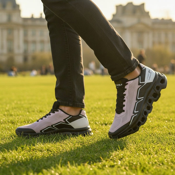 Welle – Bequeme Sneaker mit breiter Zehenbox - Luftfreiheit