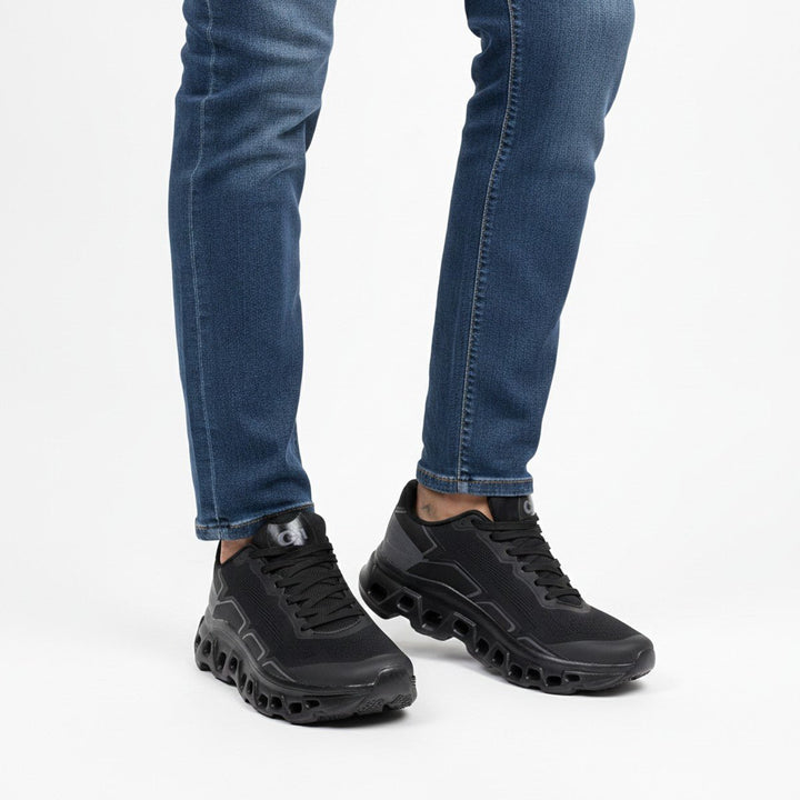 Welle – Bequeme Sneaker mit breiter Zehenbox - Luftfreiheit