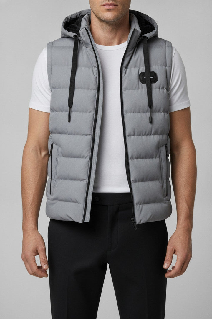 Wild – Steppjacke ärmellos mit abnehmbarer Kapuze - Luftfreiheit