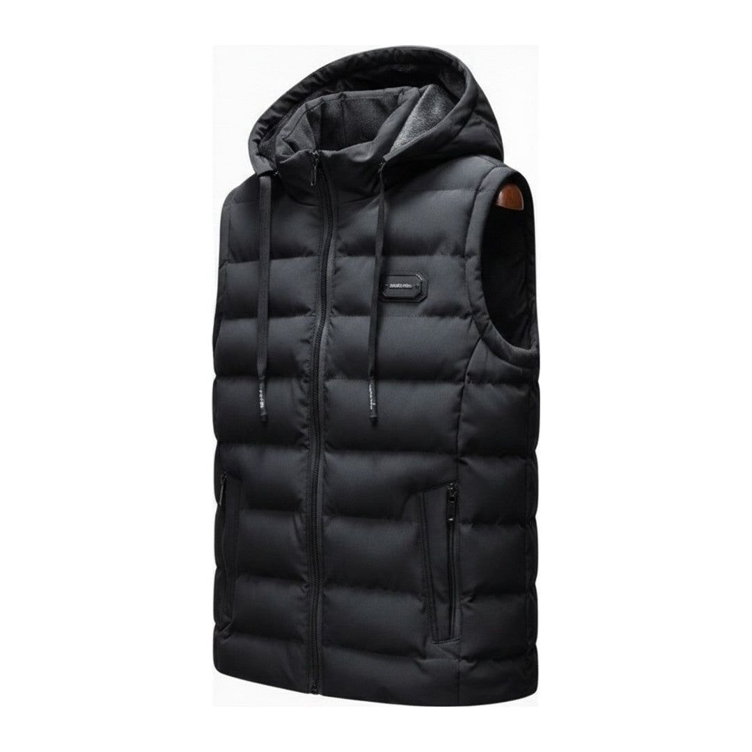 Wild – Steppjacke ärmellos mit abnehmbarer Kapuze - Luftfreiheit