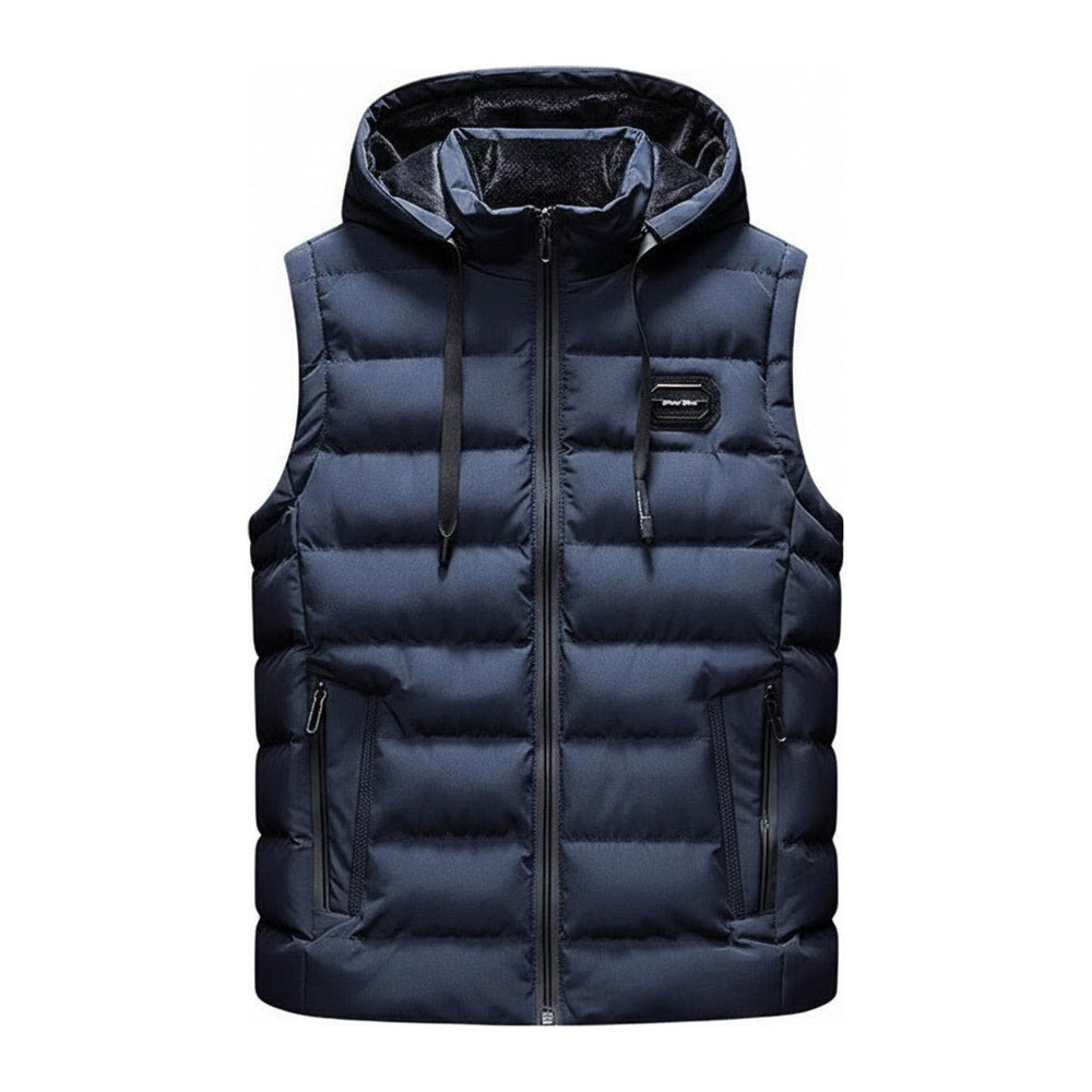Wild – Steppjacke ärmellos mit abnehmbarer Kapuze - Luftfreiheit