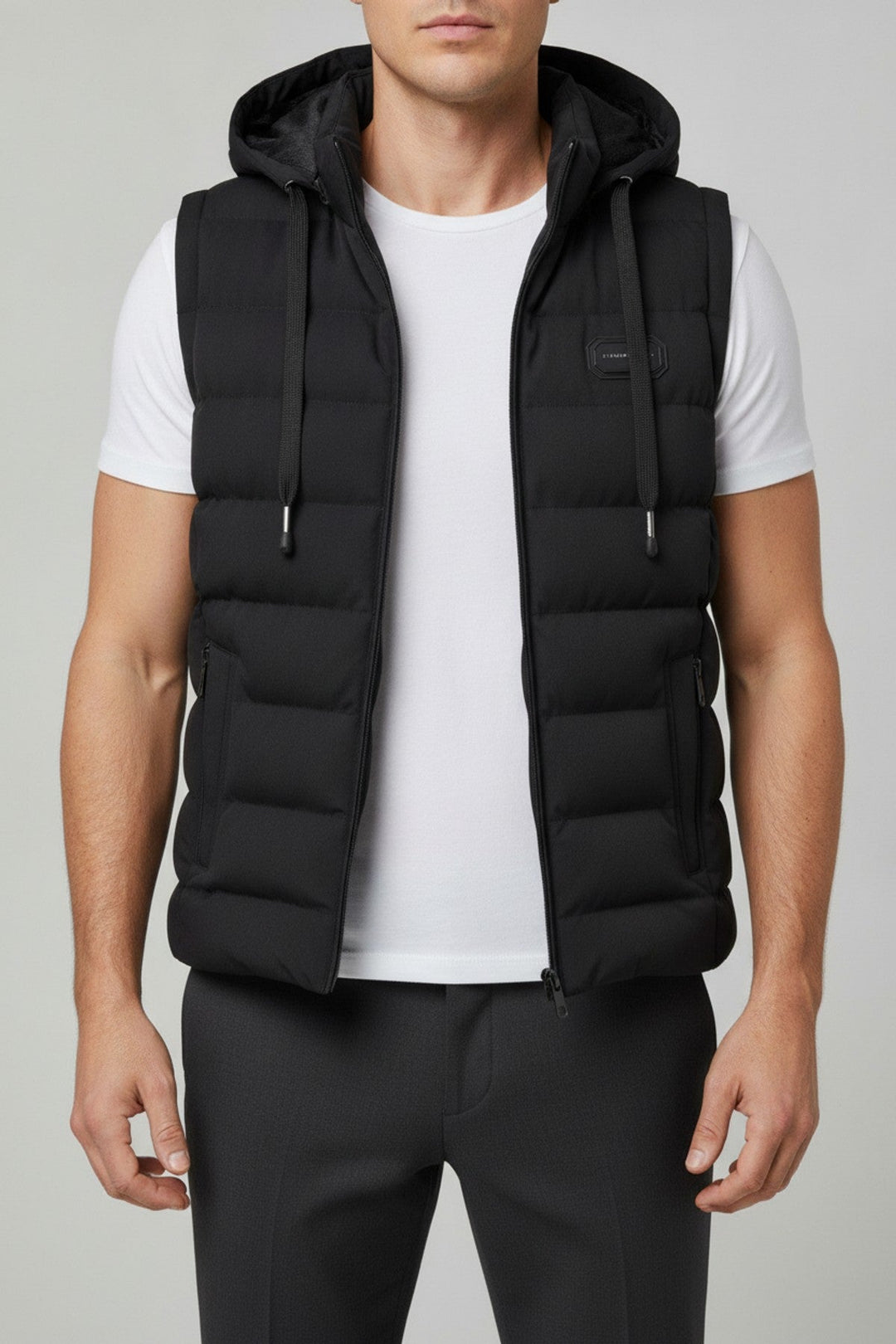 Wild – Steppjacke ärmellos mit abnehmbarer Kapuze - Luftfreiheit