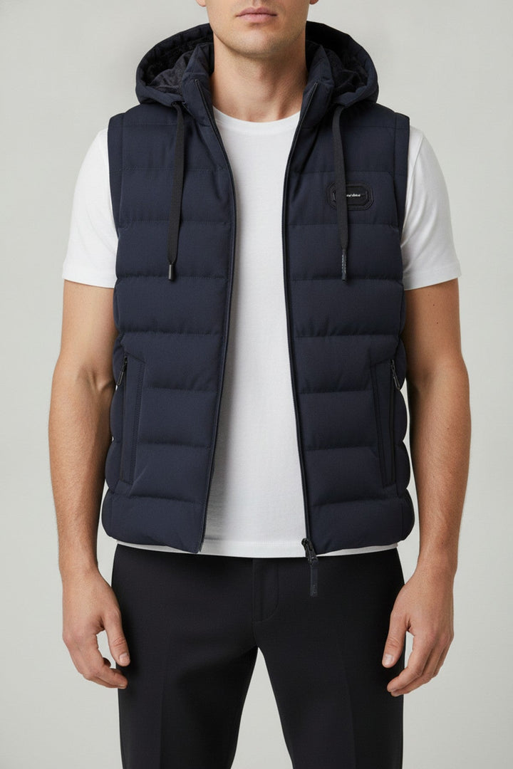Wild – Steppjacke ärmellos mit abnehmbarer Kapuze - Luftfreiheit
