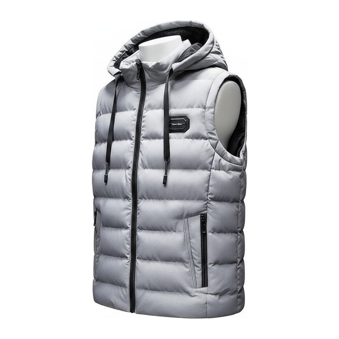 Wild – Steppjacke ärmellos mit abnehmbarer Kapuze - Luftfreiheit