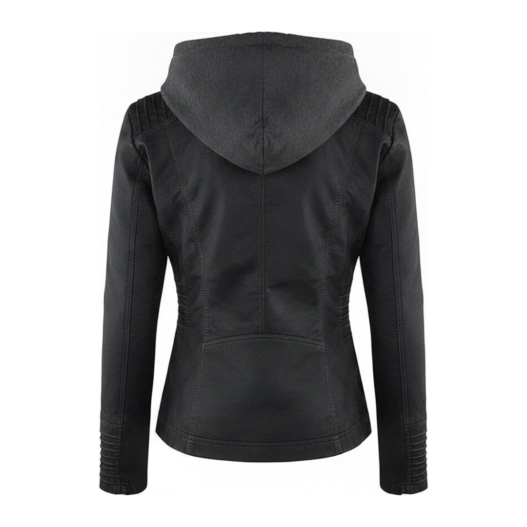 Ylva – Bikerjacke mit abnehmbarer Kapuze - Luftfreiheit