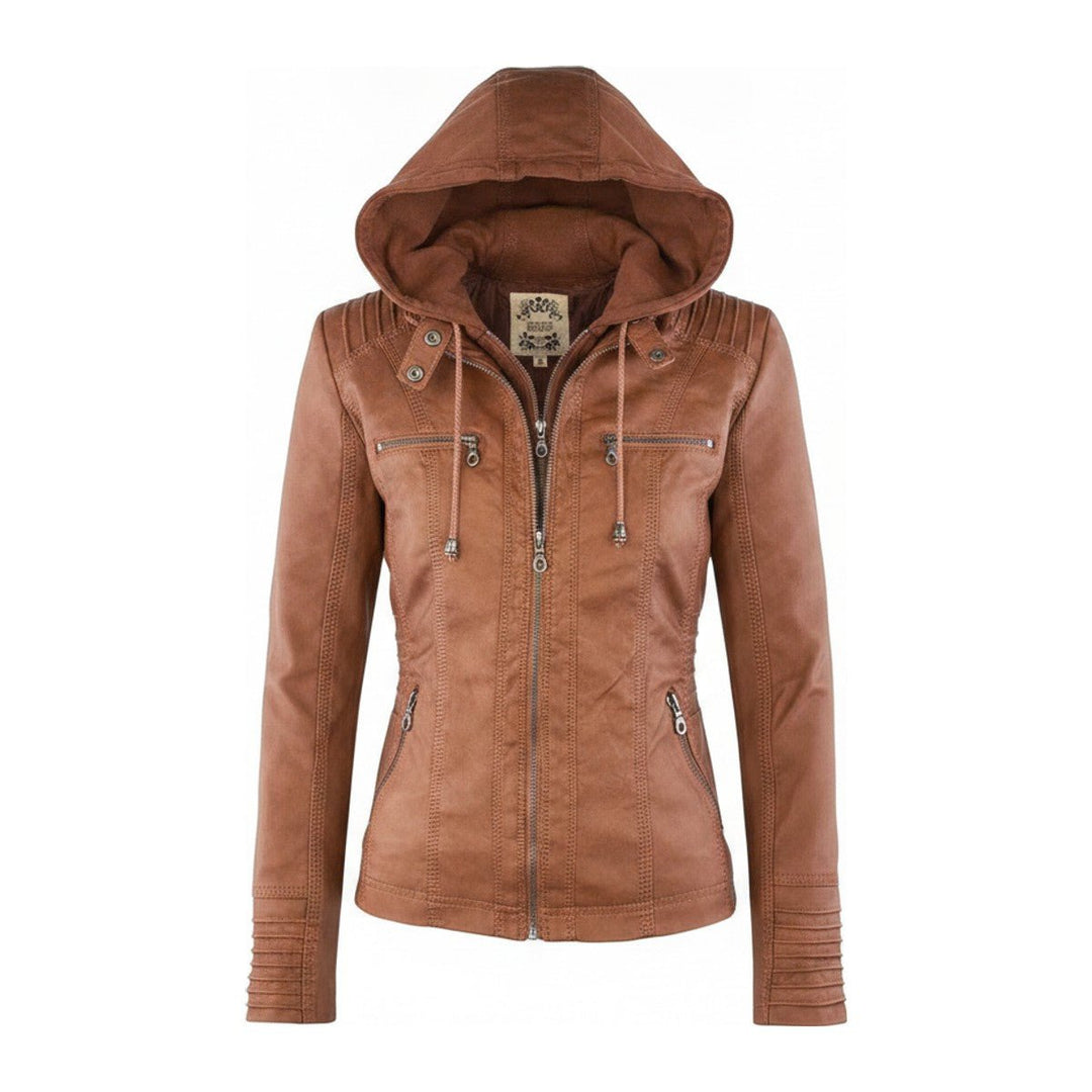 Ylva – Bikerjacke mit abnehmbarer Kapuze - Luftfreiheit