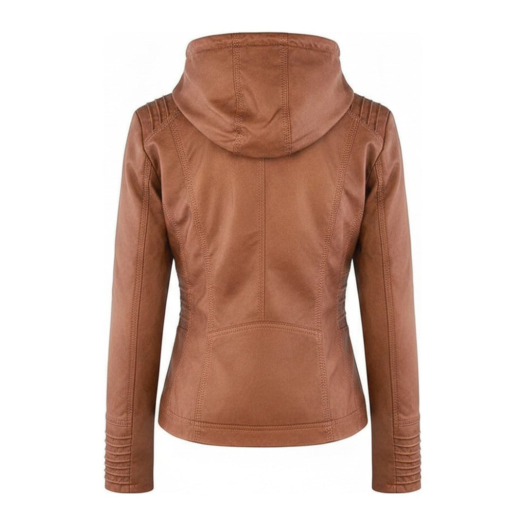 Ylva – Bikerjacke mit abnehmbarer Kapuze - Luftfreiheit