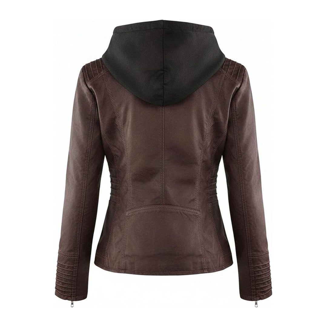 Ylva – Bikerjacke mit abnehmbarer Kapuze - Luftfreiheit